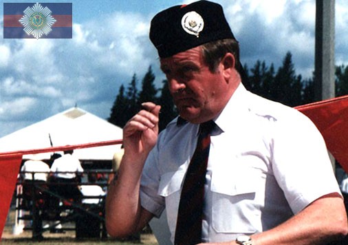 Dixie judging solo piping in U.S.A.