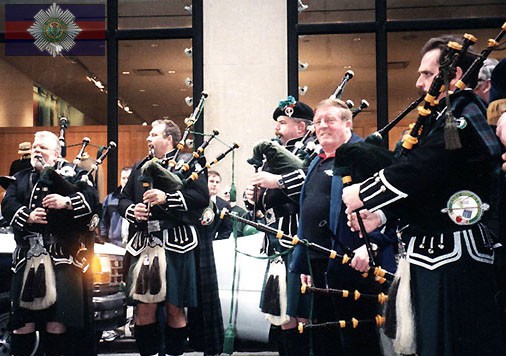 Coaching NYSD Pipe Band, New York, U.S.A.

